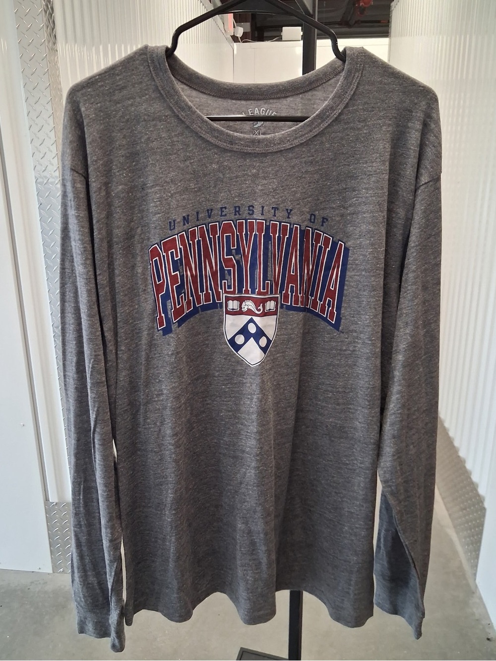 University of Pennsylvania Gray Long-Sleeve shirt
